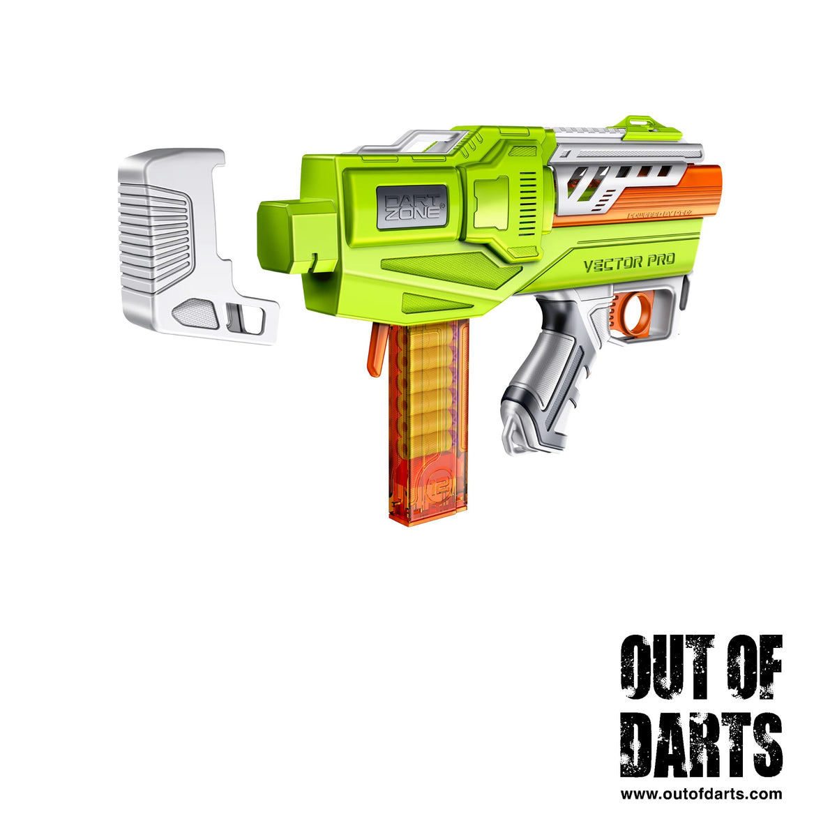 Dart Zone Max Nitroshot+ Vector Pro Flywheel Blaster