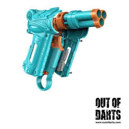 Dart Zone Retro-Shot Build-It-Yourself Tri-Fire Blaster Kit