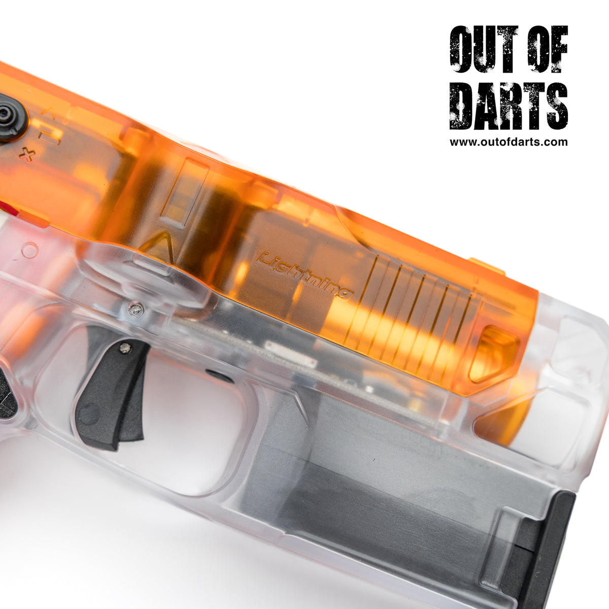 AIT + 40MAX Lightning Brushless Flywheel Blaster - Mag-Fed Pistol – Out ...
