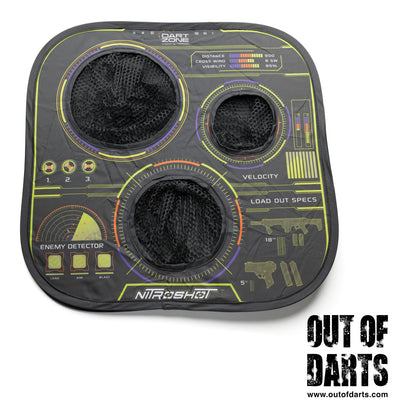 Dart Zone Nitroshot Pop-Up Target