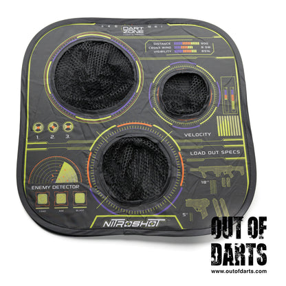 Dart Zone Nitroshot Pop-Up Target