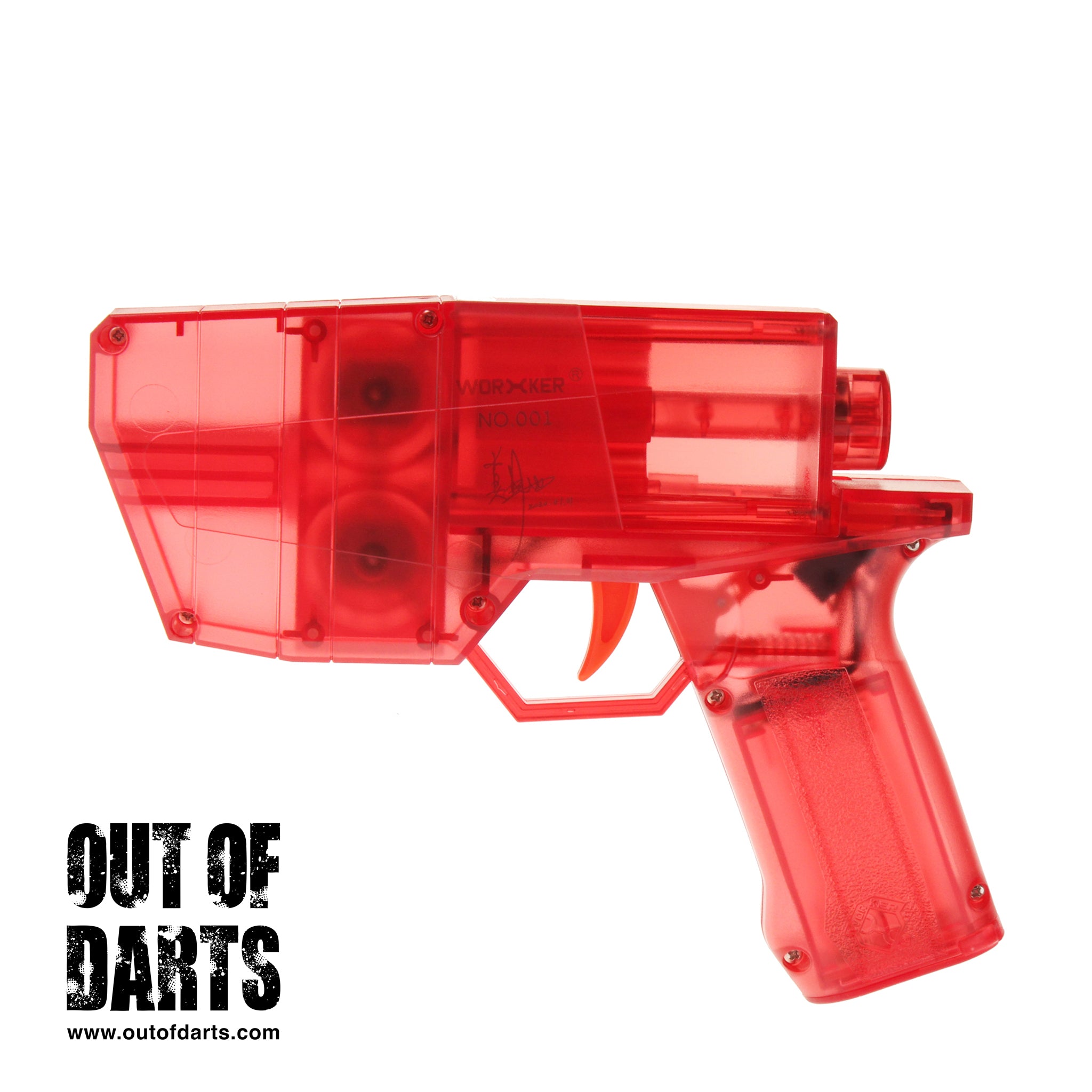 Worker Hurricane Blaster (Semi-Auto, 3 color options) - Red Limited Edition