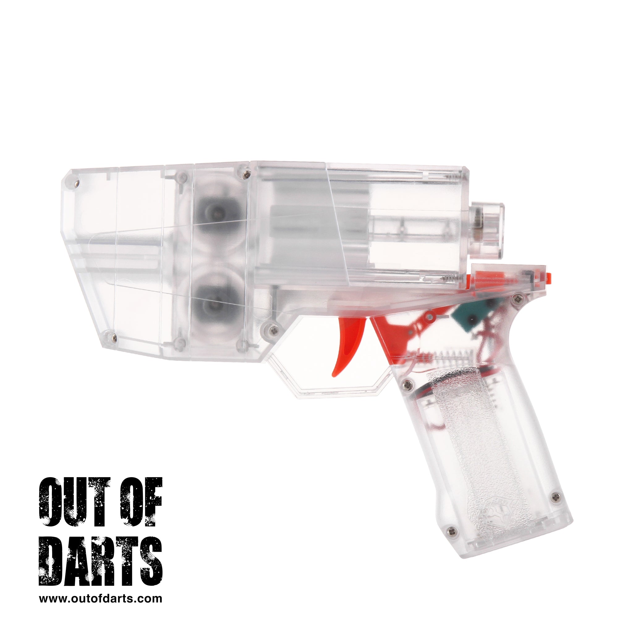 Worker Hurricane Blaster (Semi-Auto, 3 color options) - Transparent