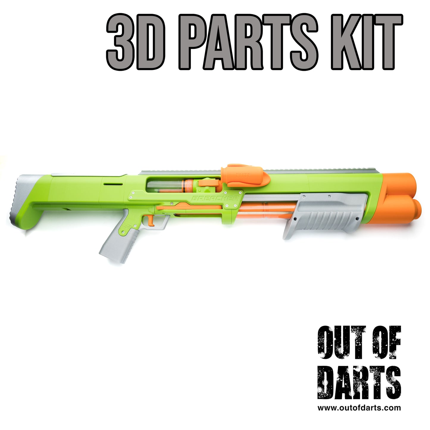 Sillybutts Breacher 3D Parts + Hardware Kit PRE-ORDER