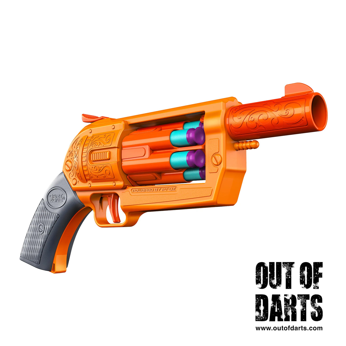 Dart Zone Retro-Shot Blazer Revolver Blaster COMING SOON