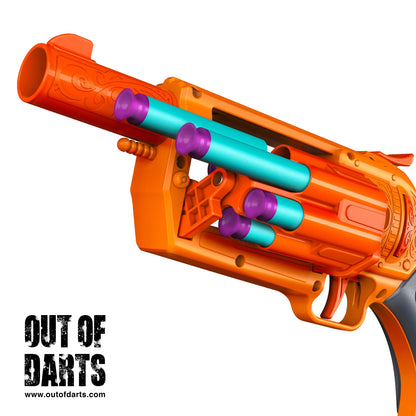 Dart Zone Retro-Shot Blazer Revolver Blaster COMING SOON
