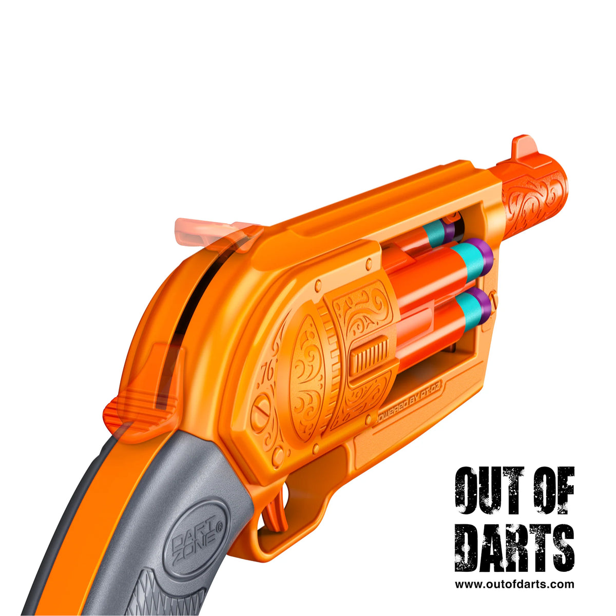 Dart Zone Retro-Shot Blazer Revolver Blaster COMING SOON