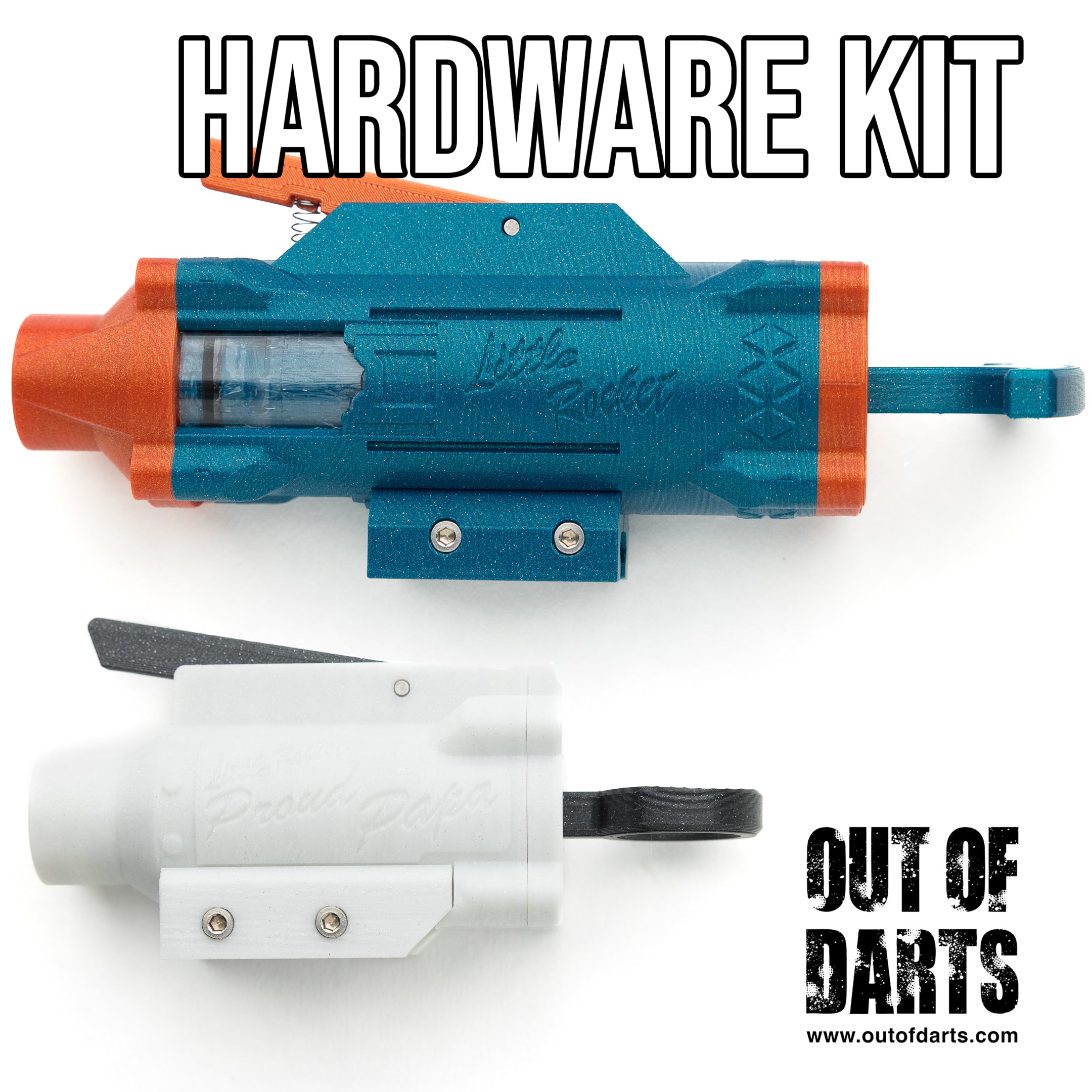 Little Rocket Platform Hardware Kit - Modular Nerf Blaster | Out
