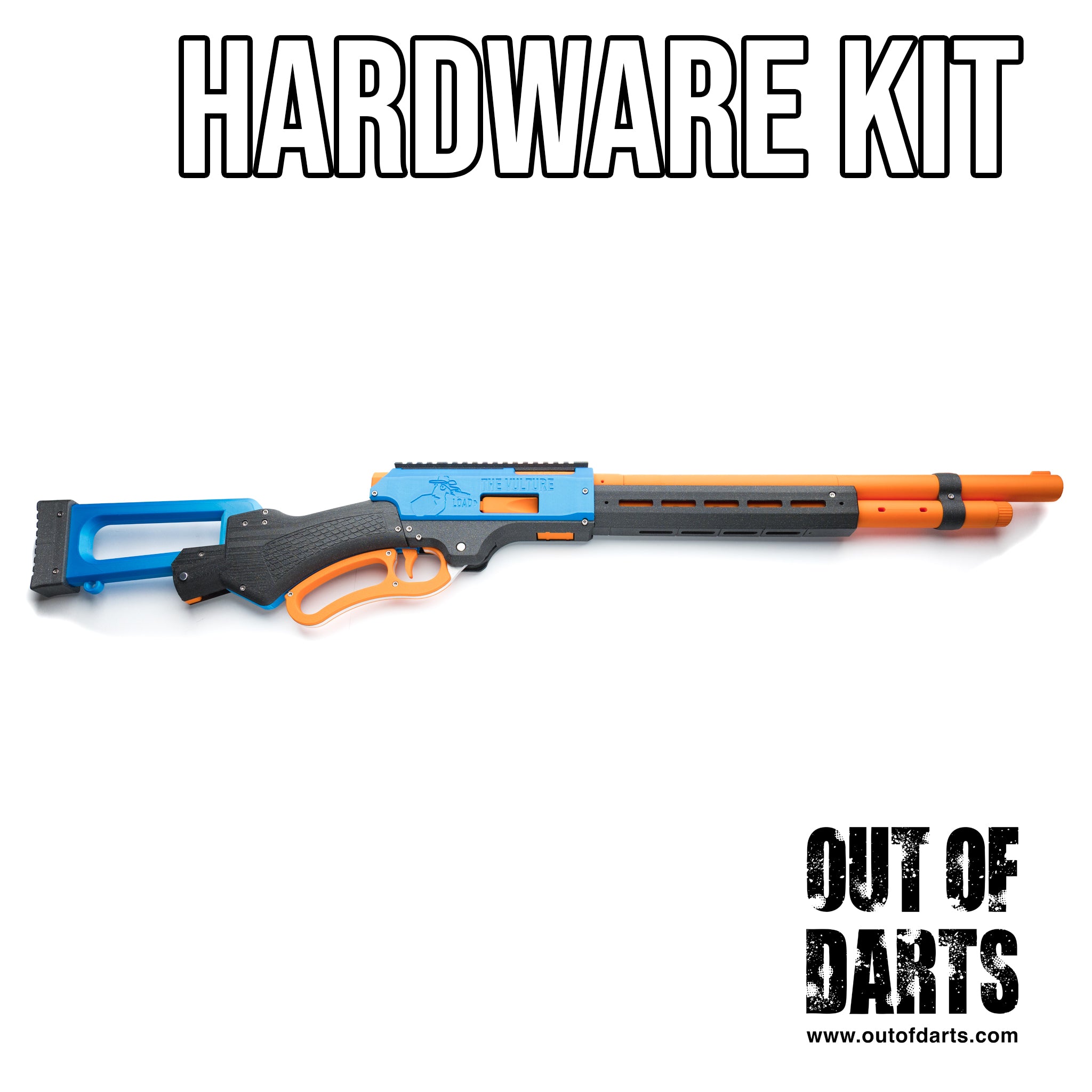 MHP Vulture Lever-Action Springer Blaster Hardware Kit | Out of Darts