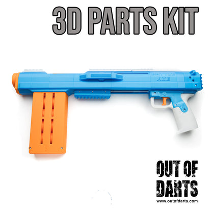 Sillybutts Battle Axe 3D Parts + Hardware Kit