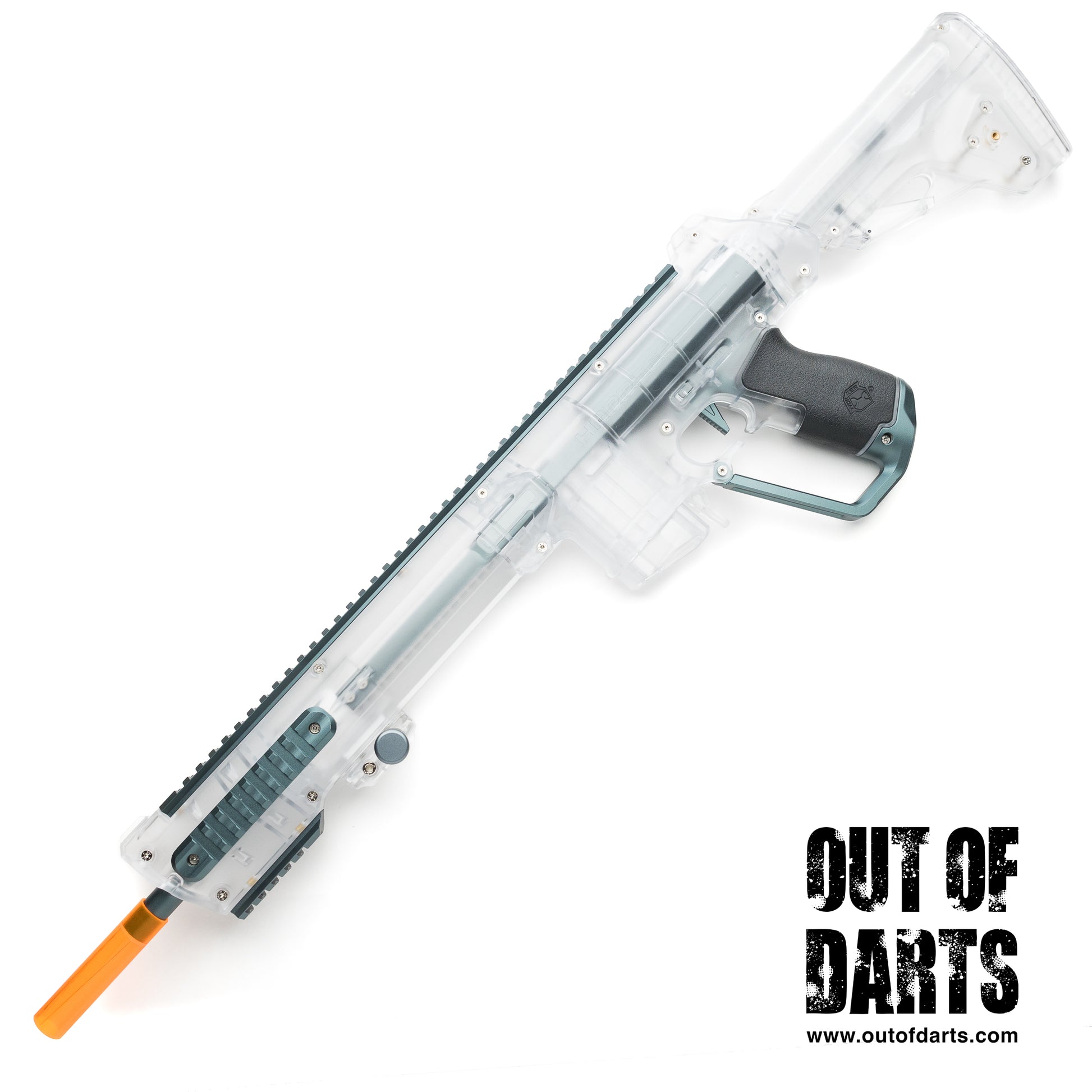 Worker Harrier Clear Edition Blaster - Out of Darts