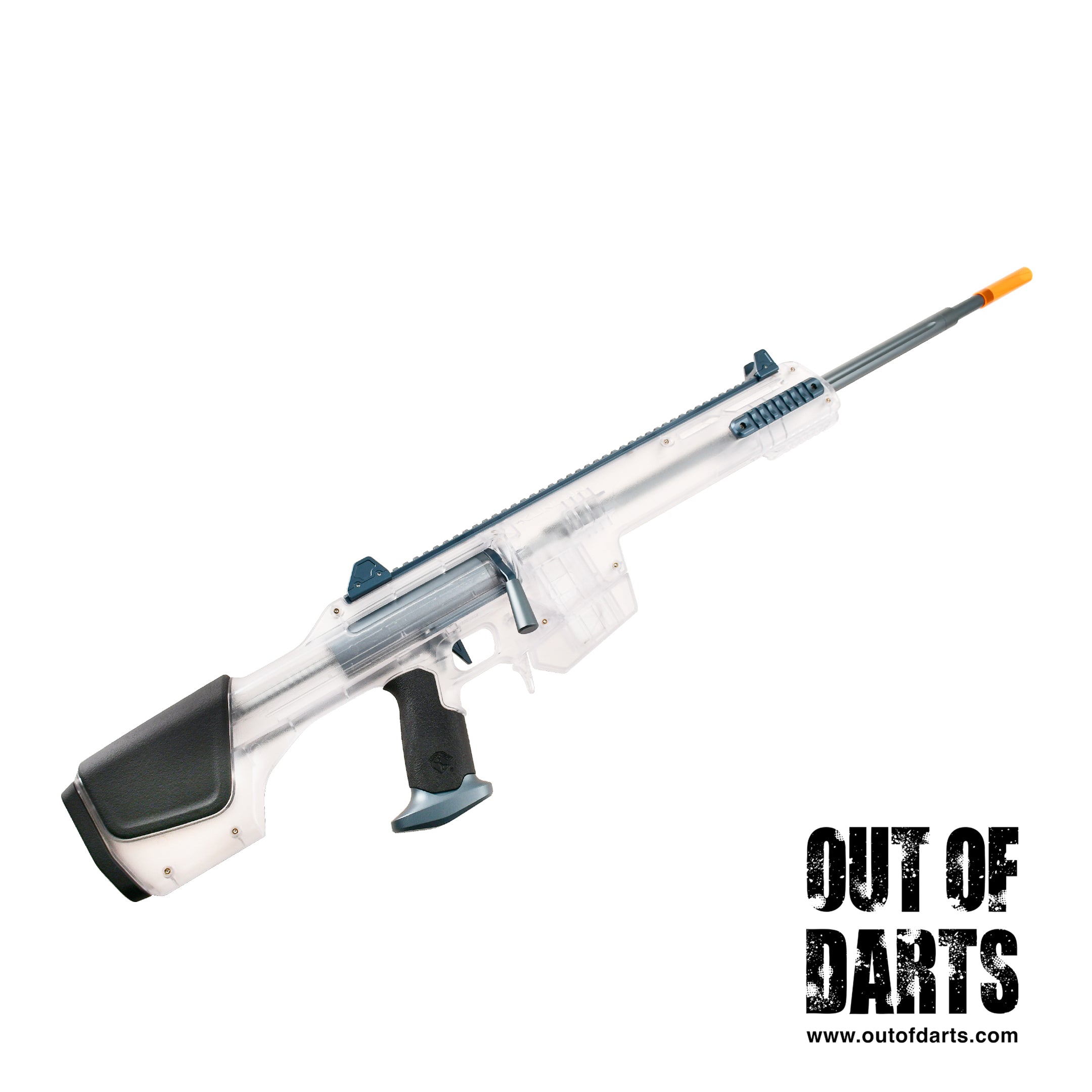 Worker Kunlun Bolt-Action Spring-Powered Sniper Blaster | Out of Darts