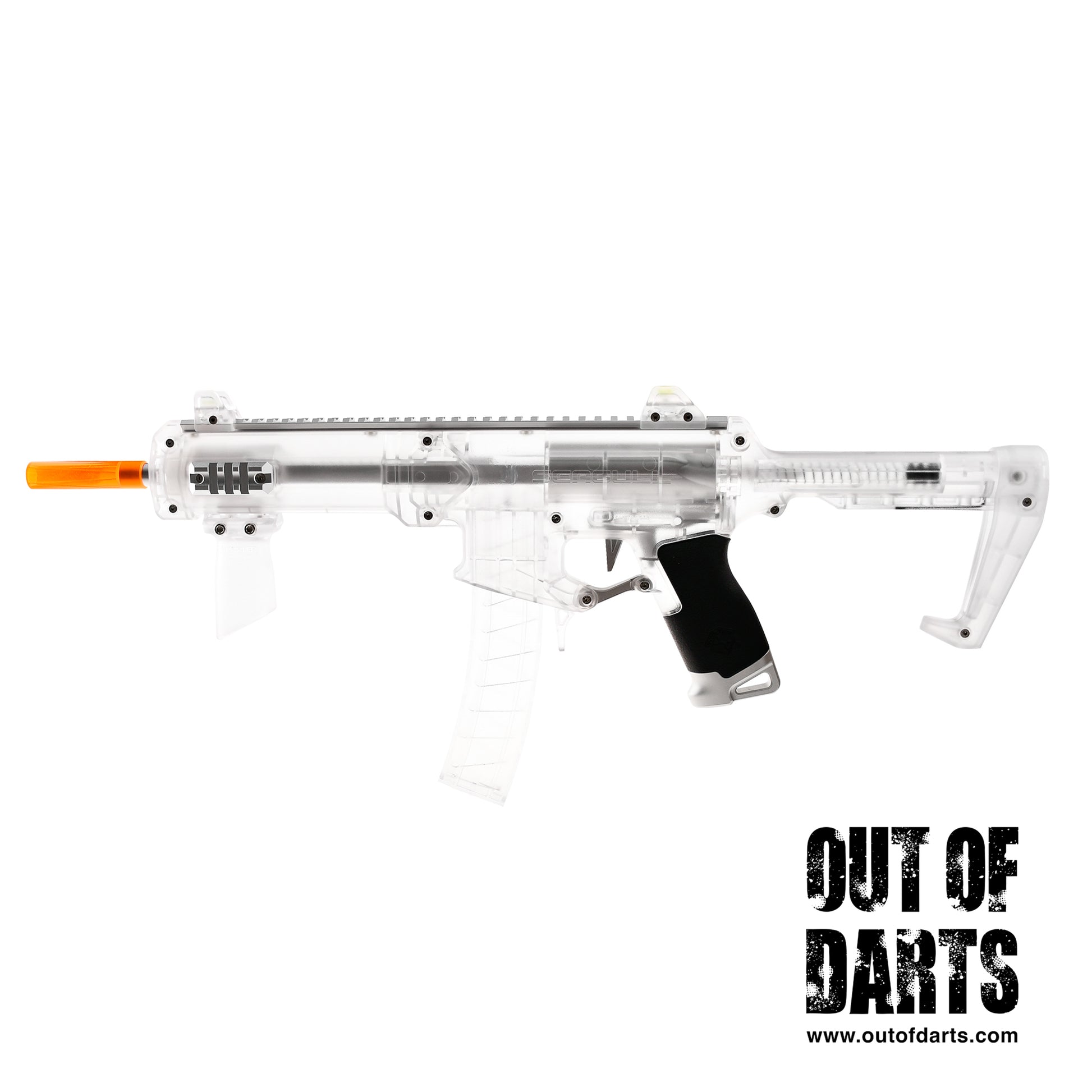 Worker Seagull Clear Edition CQB Blaster - Out of Darts