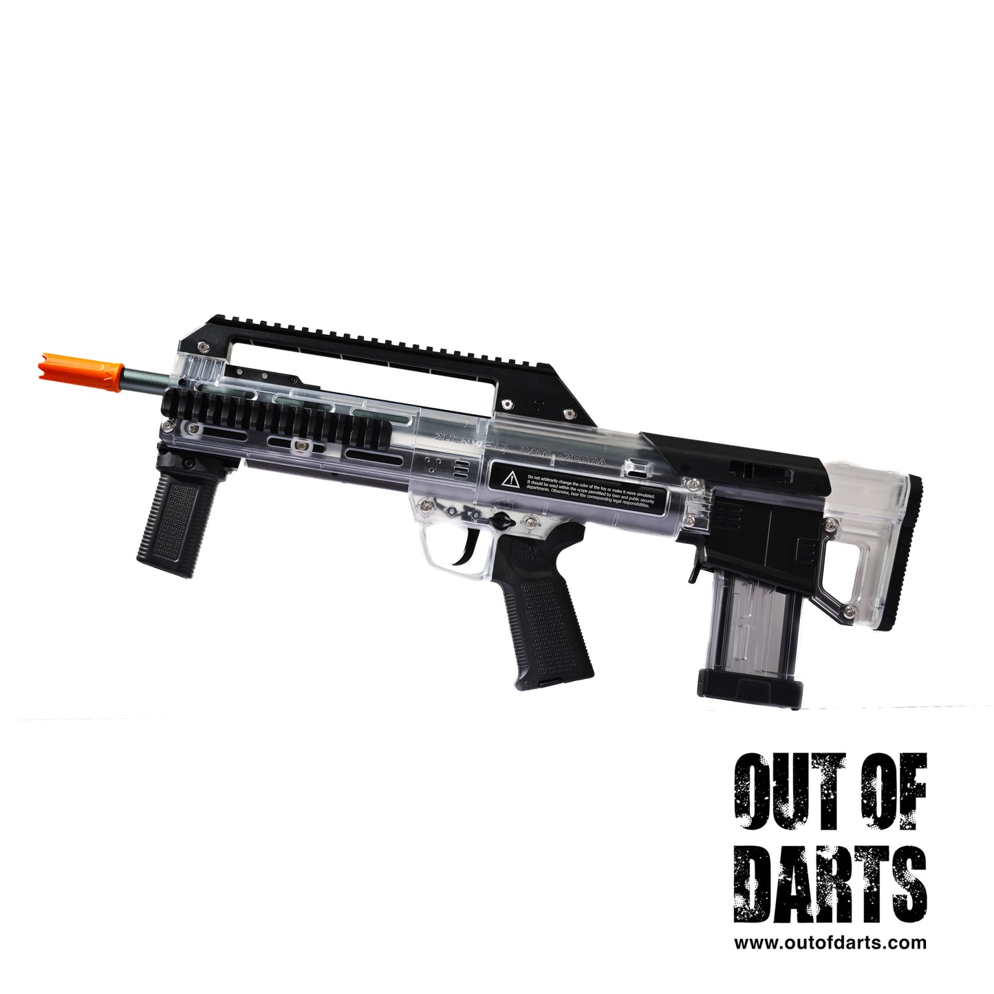 ZWQ S400 Zebra Bullpup Blaster