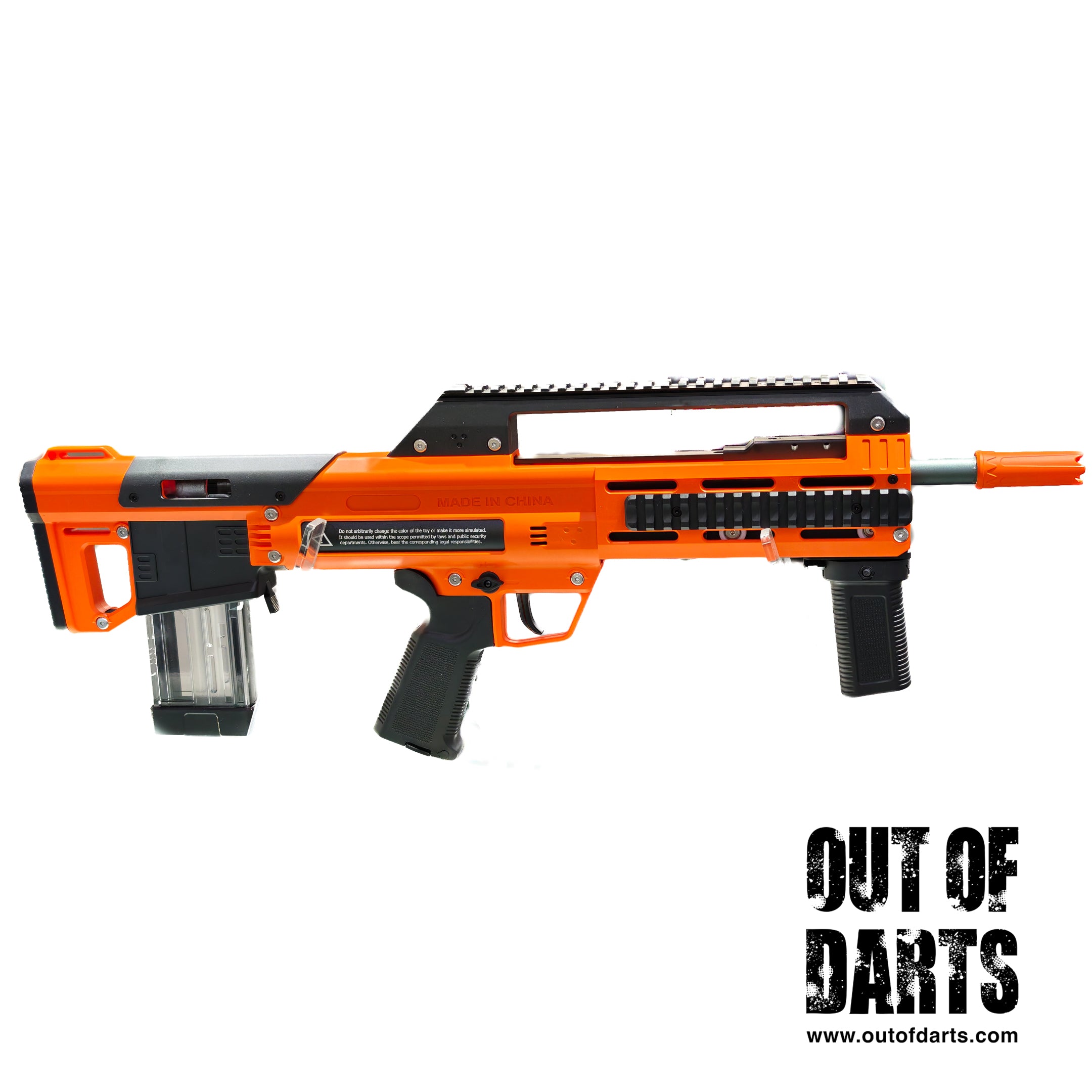 bolt SMGです！ ZWQ S400 Zebra Bullpup Blaster PRE-ORDER – Out of Darts