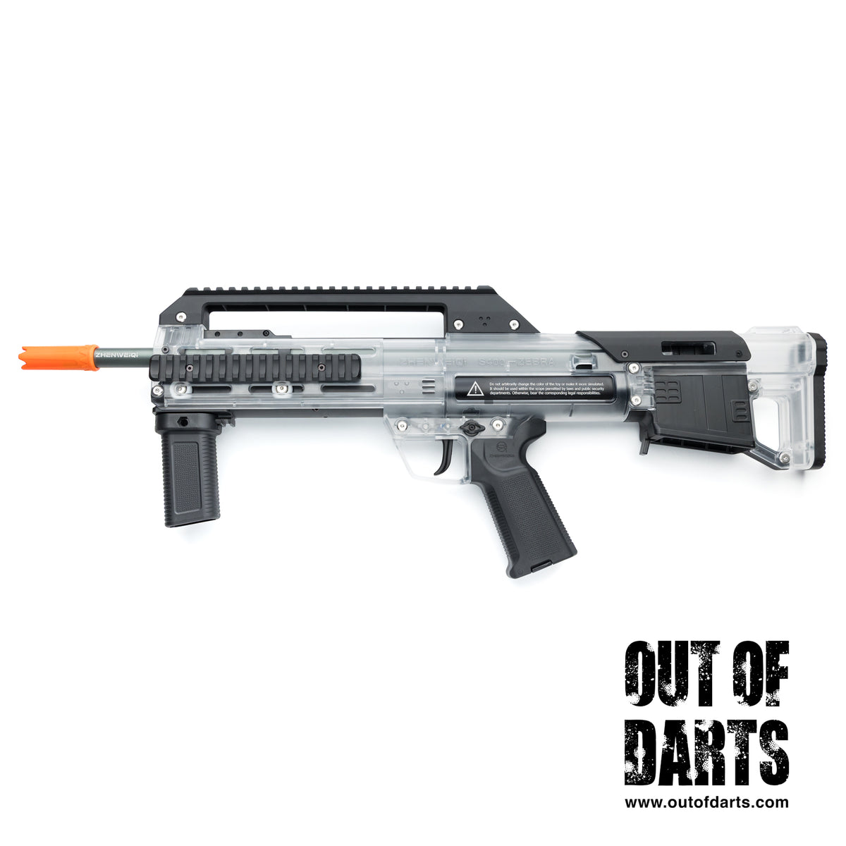 ZWQ S400 Zebra Bullpup Blaster