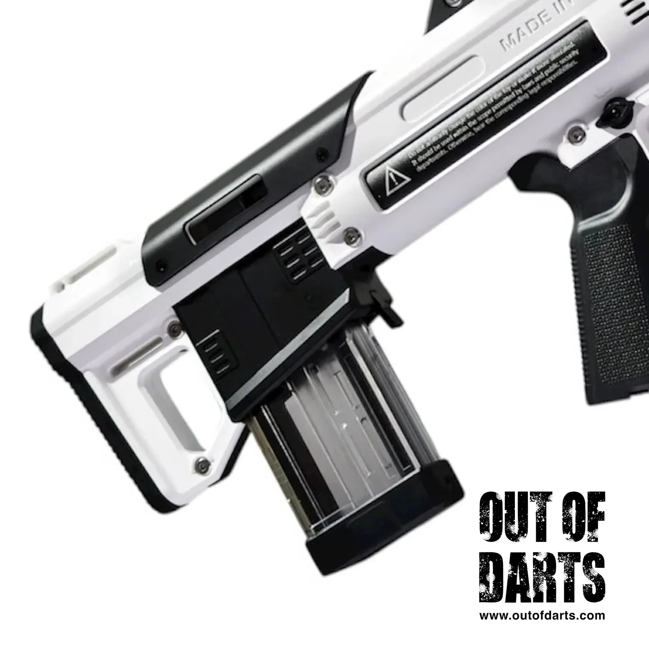ZWQ S400 Zebra Bullpup Blaster PRE-ORDER - Out of Darts
