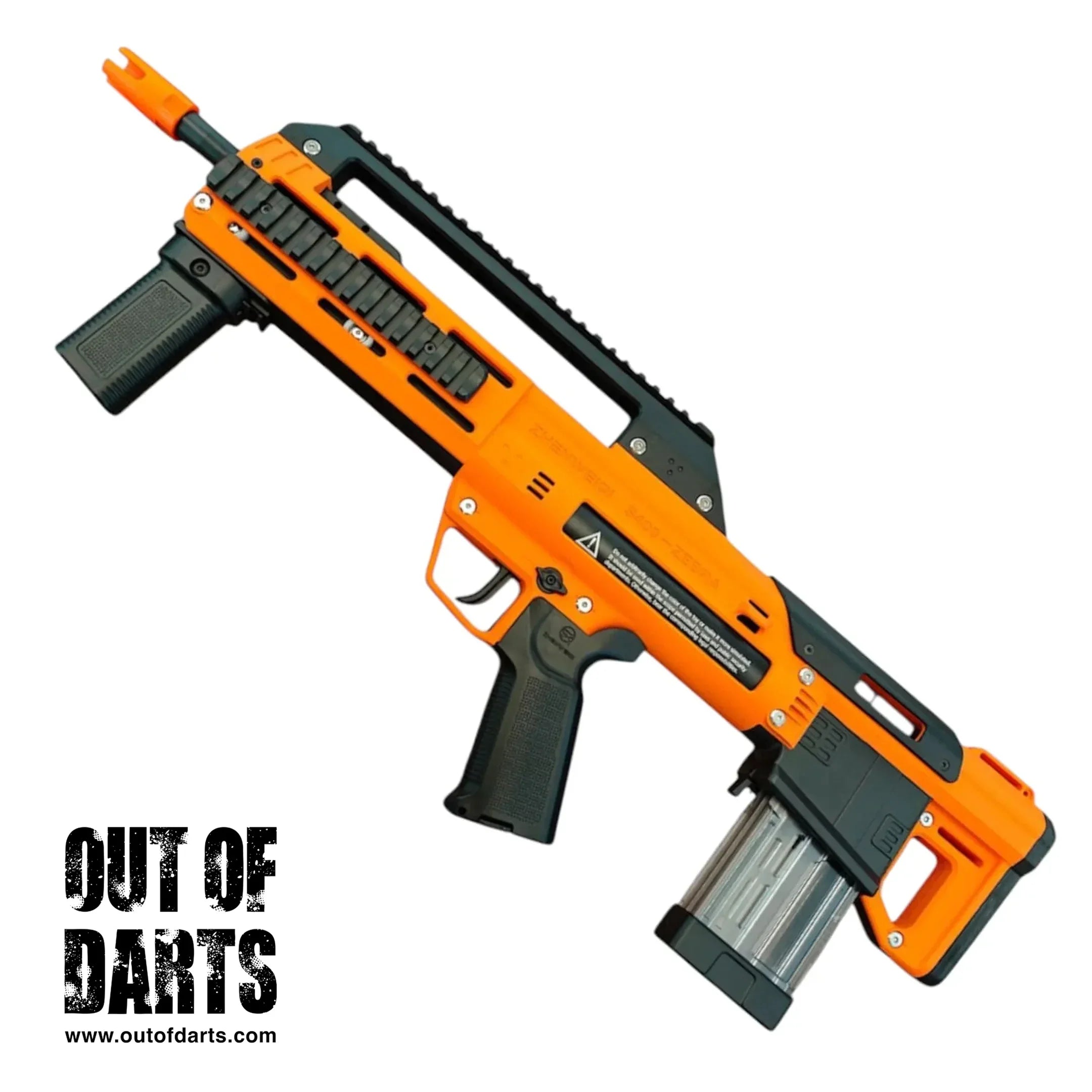 ZWQ S400 Zebra Bullpup Blaster PRE-ORDER - Out of Darts
