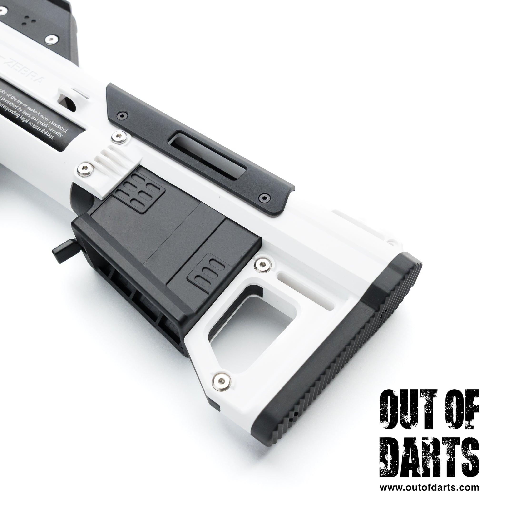 ZWQ S400 Zebra Tactical Bullpup Spring-Powered Blaster | Out of Darts