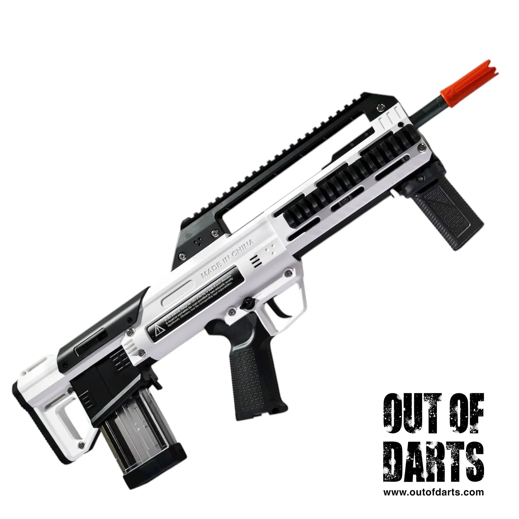 ZWQ S400 Zebra Bullpup Blaster PRE-ORDER - Out of Darts