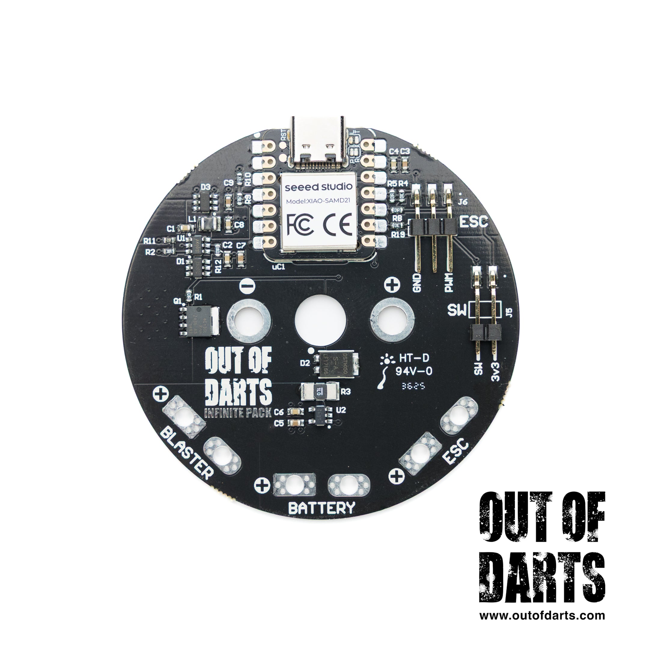 OOD Infinite Pack Board Version 2.0 - Arduino PCB for Rival Hopper ...