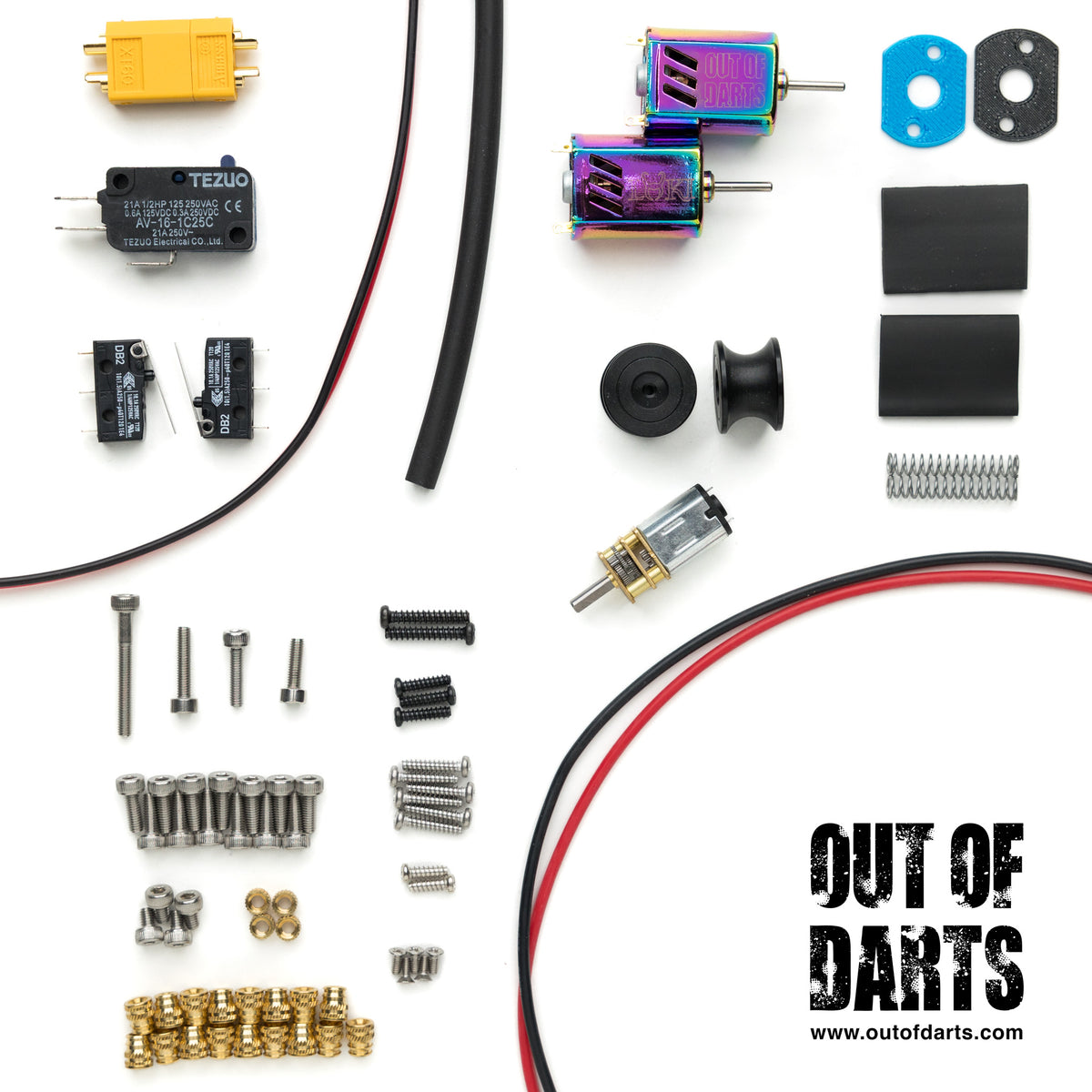 Fowler Concepts Halo M6G Flycore Hardware Kit – Out of Darts