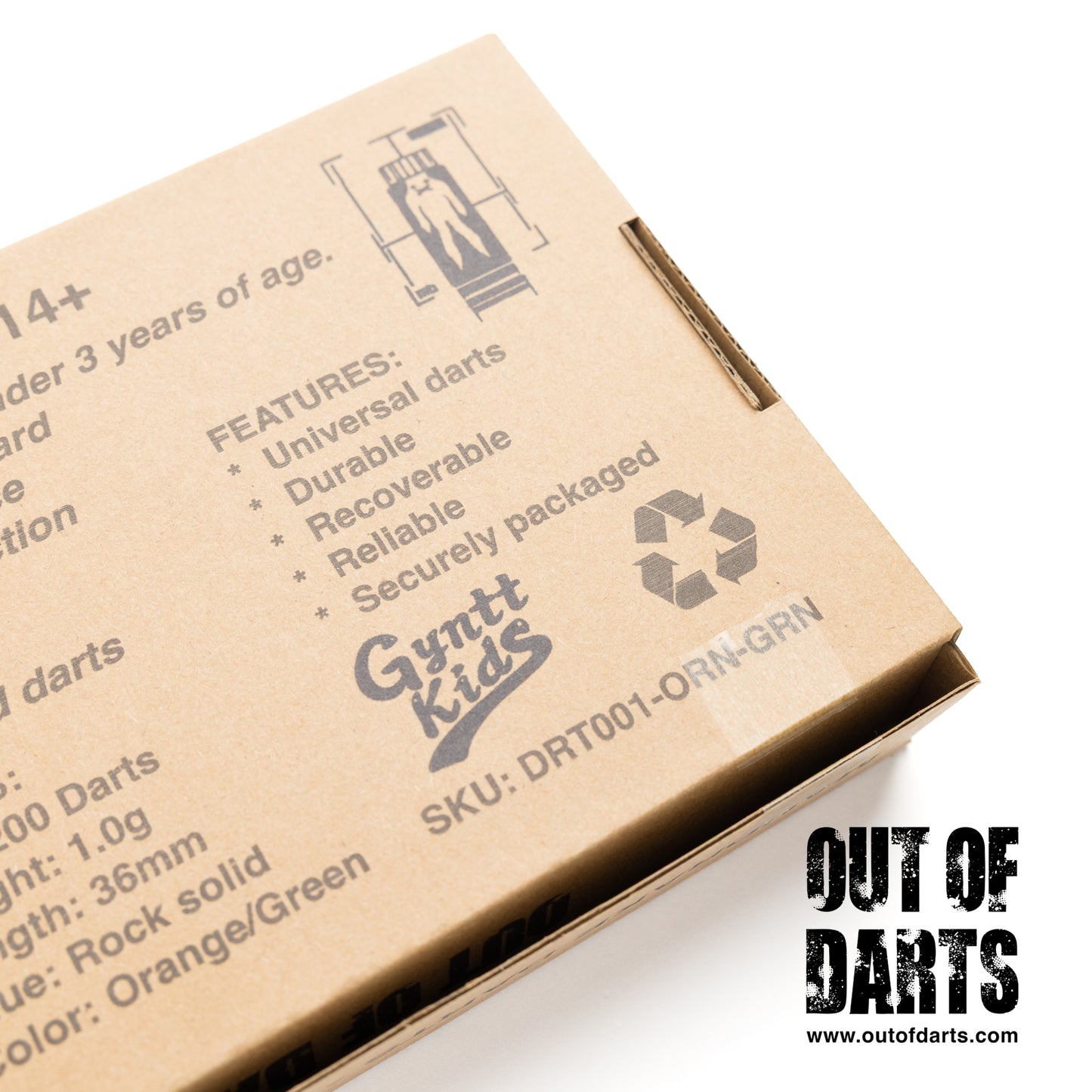 OOD Mandrake Standard-Weight Short Darts (1.0g)