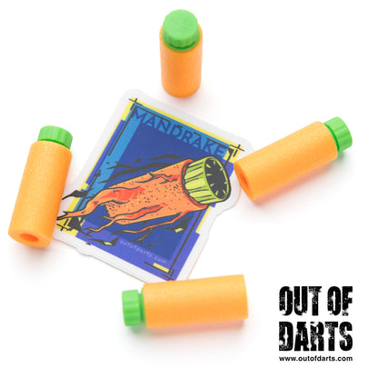 OOD Mandrake Standard-Weight Short Darts 200-Pack (1.0g)
