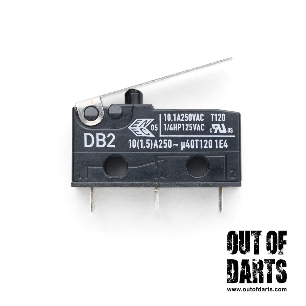 10A Microswitch Cherry DB2 - Lever, Pin, or Roller Switch for Nerf ...