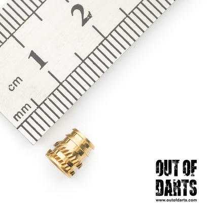 Brass Heat-Set Threaded Inserts