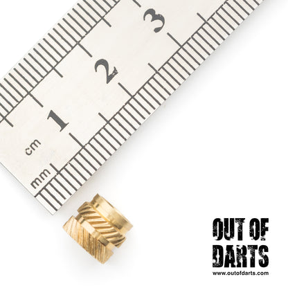 Brass Heat-Set Threaded Inserts