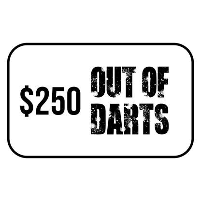 Out of Darts Gift Card