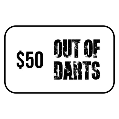 Out of Darts Gift Card