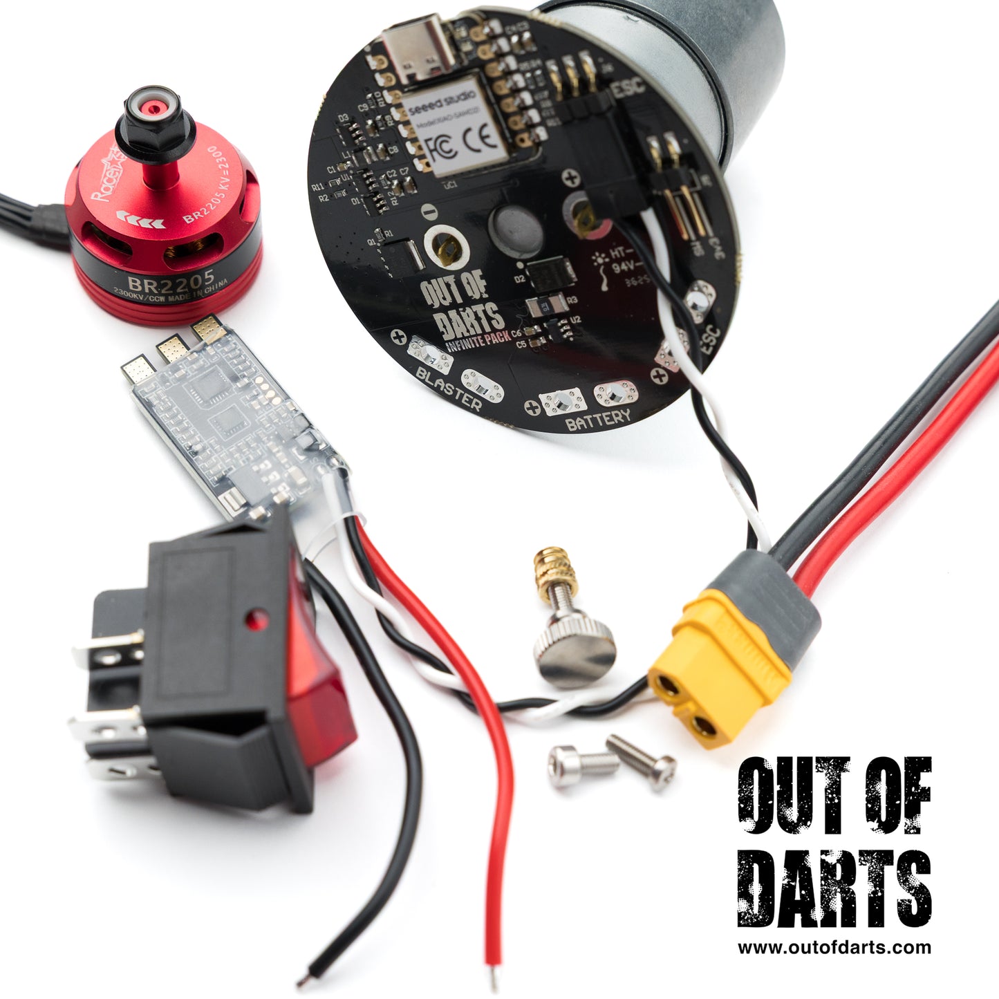 OOD Infinite Pack Rival Hopper 3D Parts + Hardware Kit