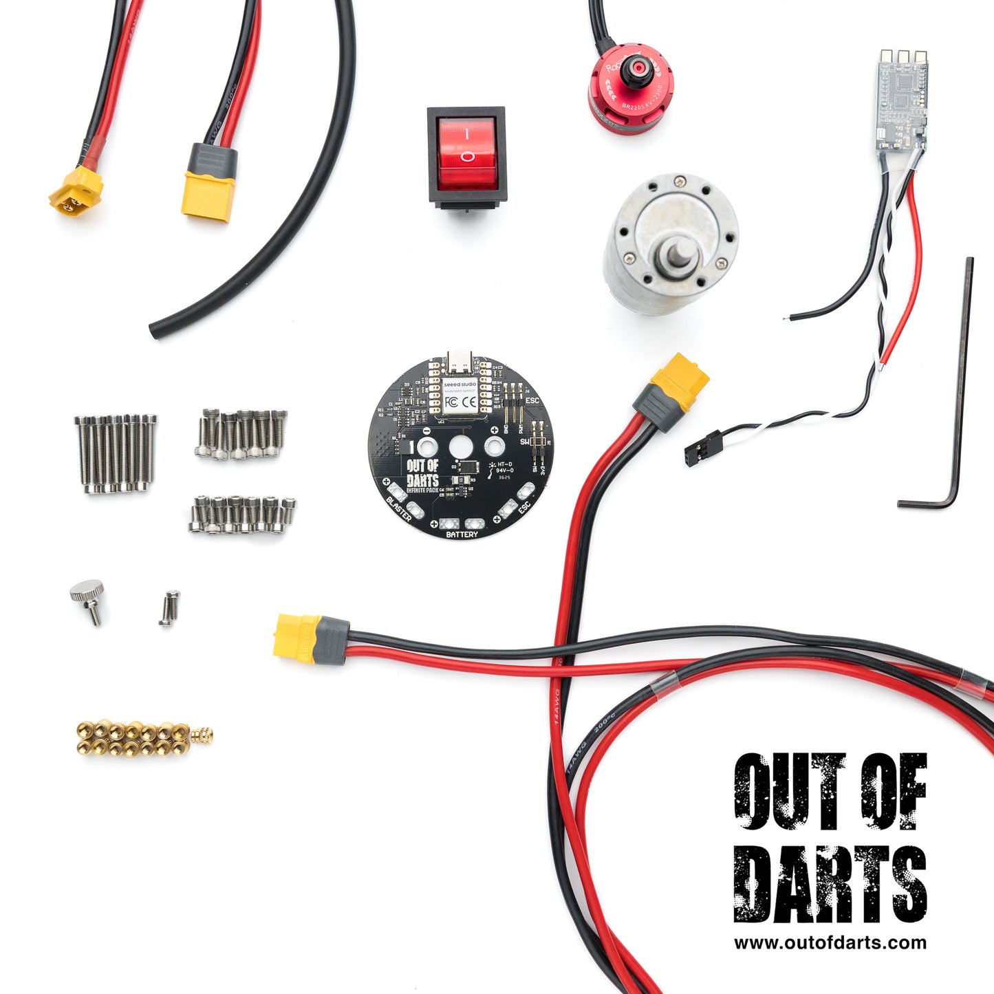 OOD Infinite Pack Rival Hopper 3D Parts + Hardware Kit