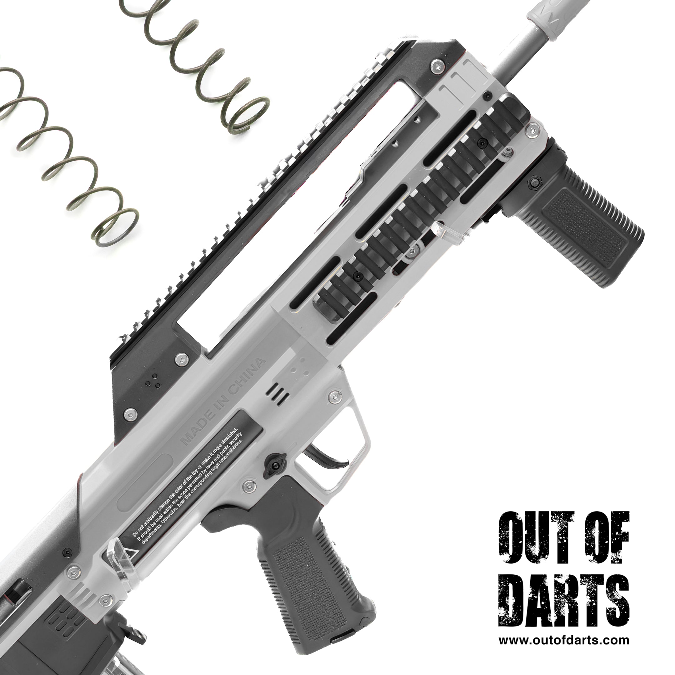 ZWQ S400 Zebra Springs | Nerf Spring Upgrade for Performance Mods