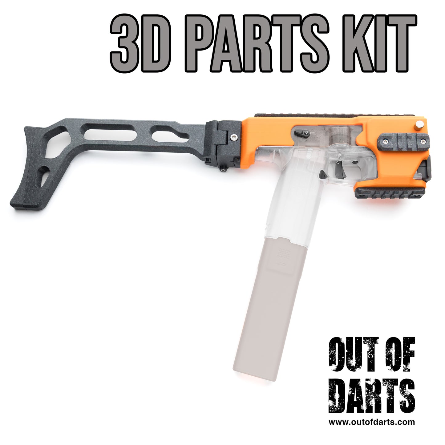 RedCowl Lightning Tactical Stock 3D Parts + Hardware Kit