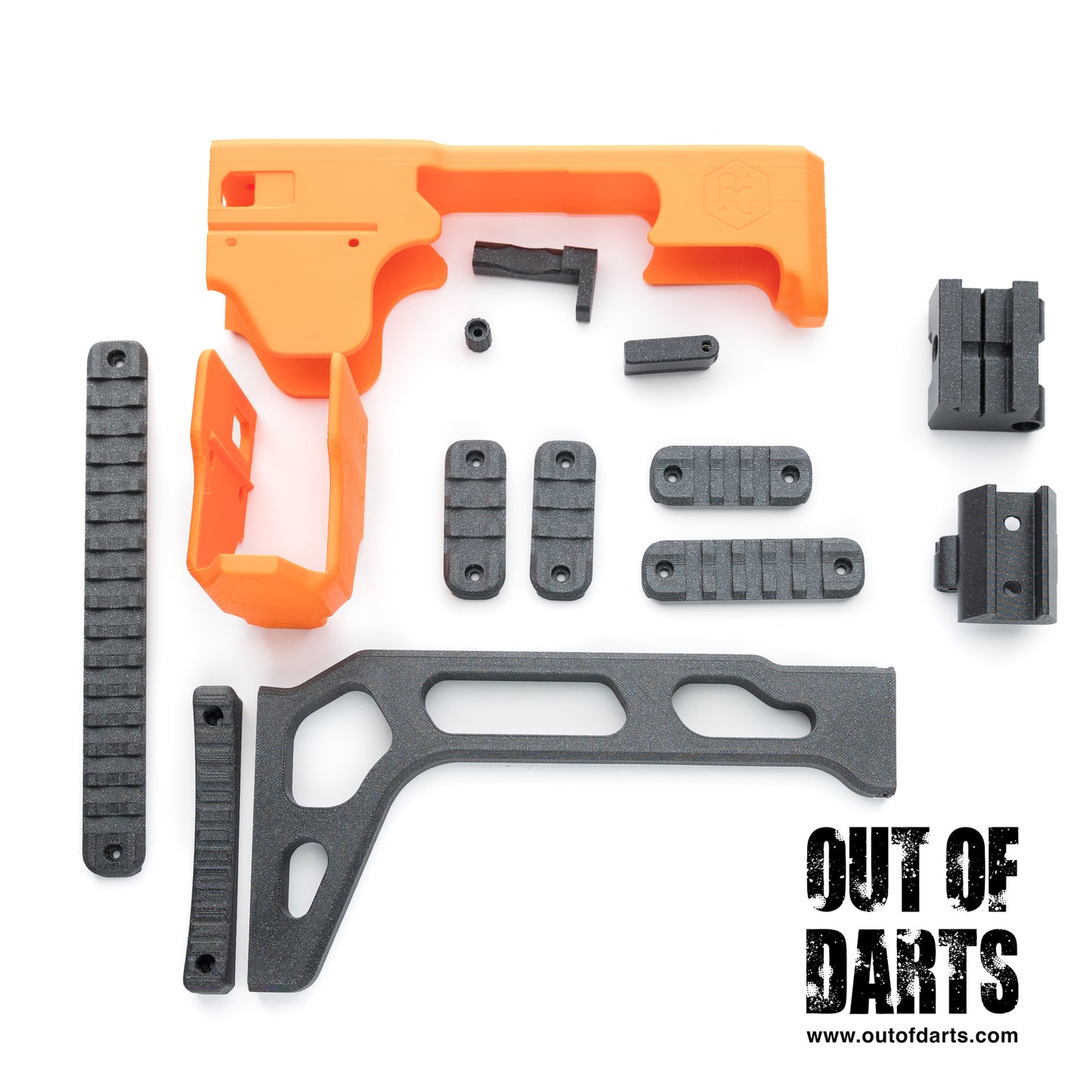 RedCowl Lightning Tactical Stock 3D Parts + Hardware Kit