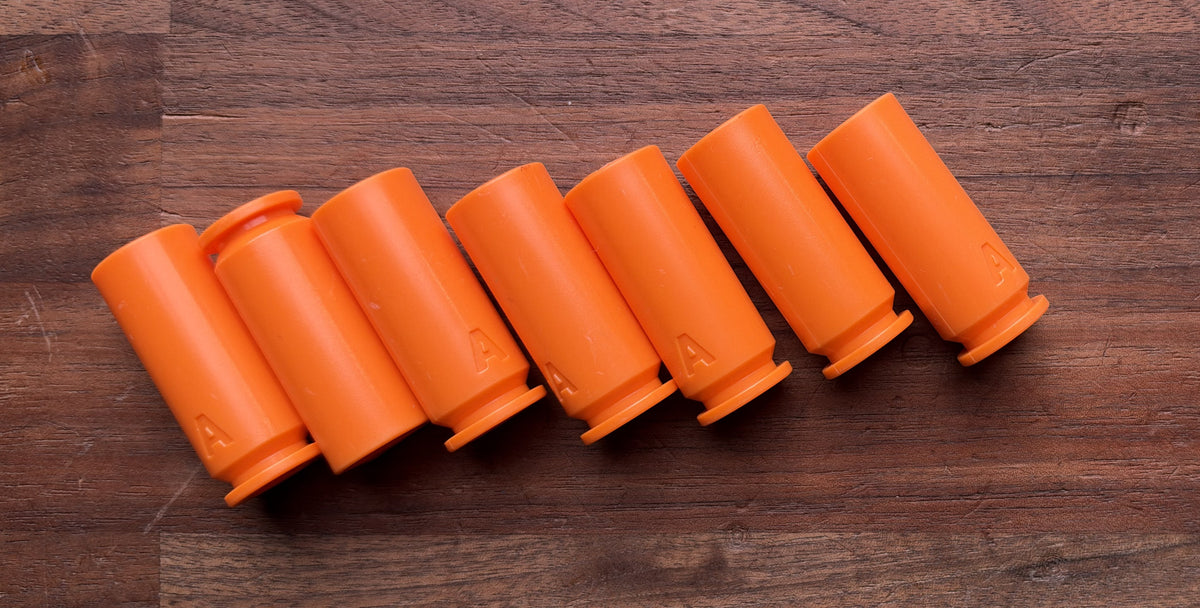 USED Shellington Labs Kirin Short Dart Shells, lot of 7
