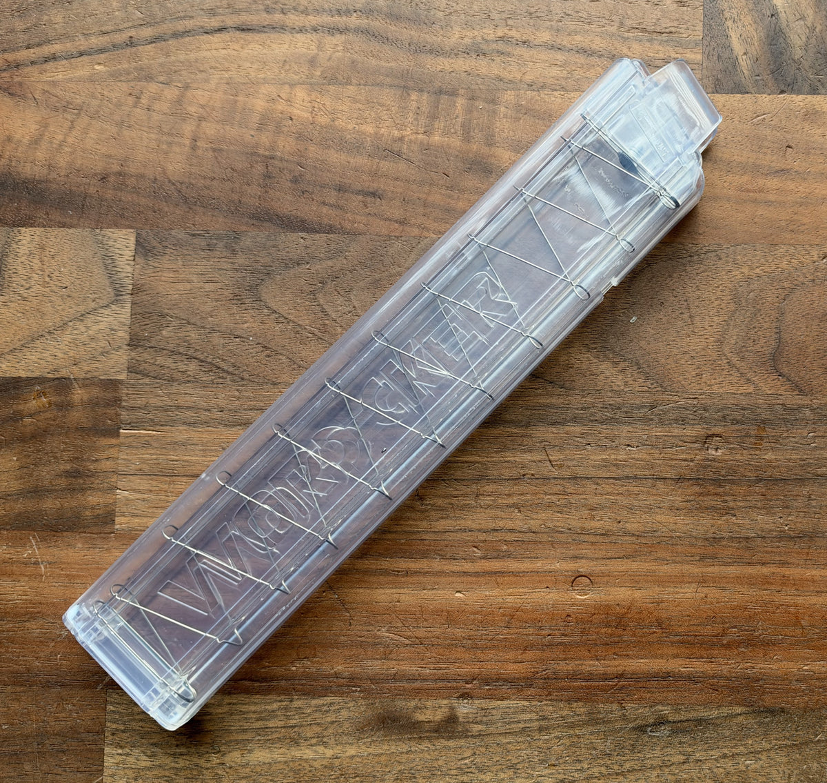USED Worker Nightingale 15-Round Slim-Angled Talon Magazine Transparent