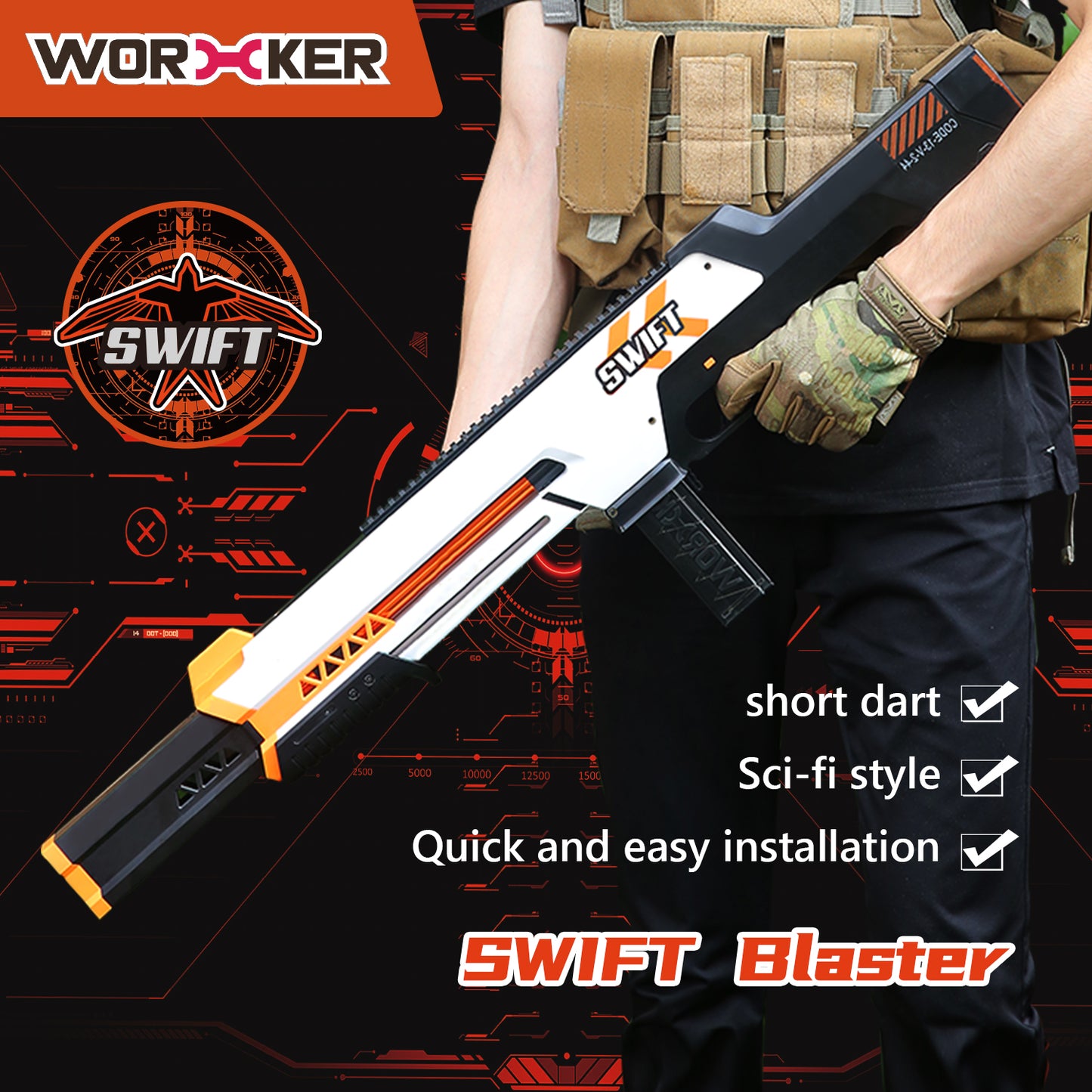 Worker SWIFT Blaster