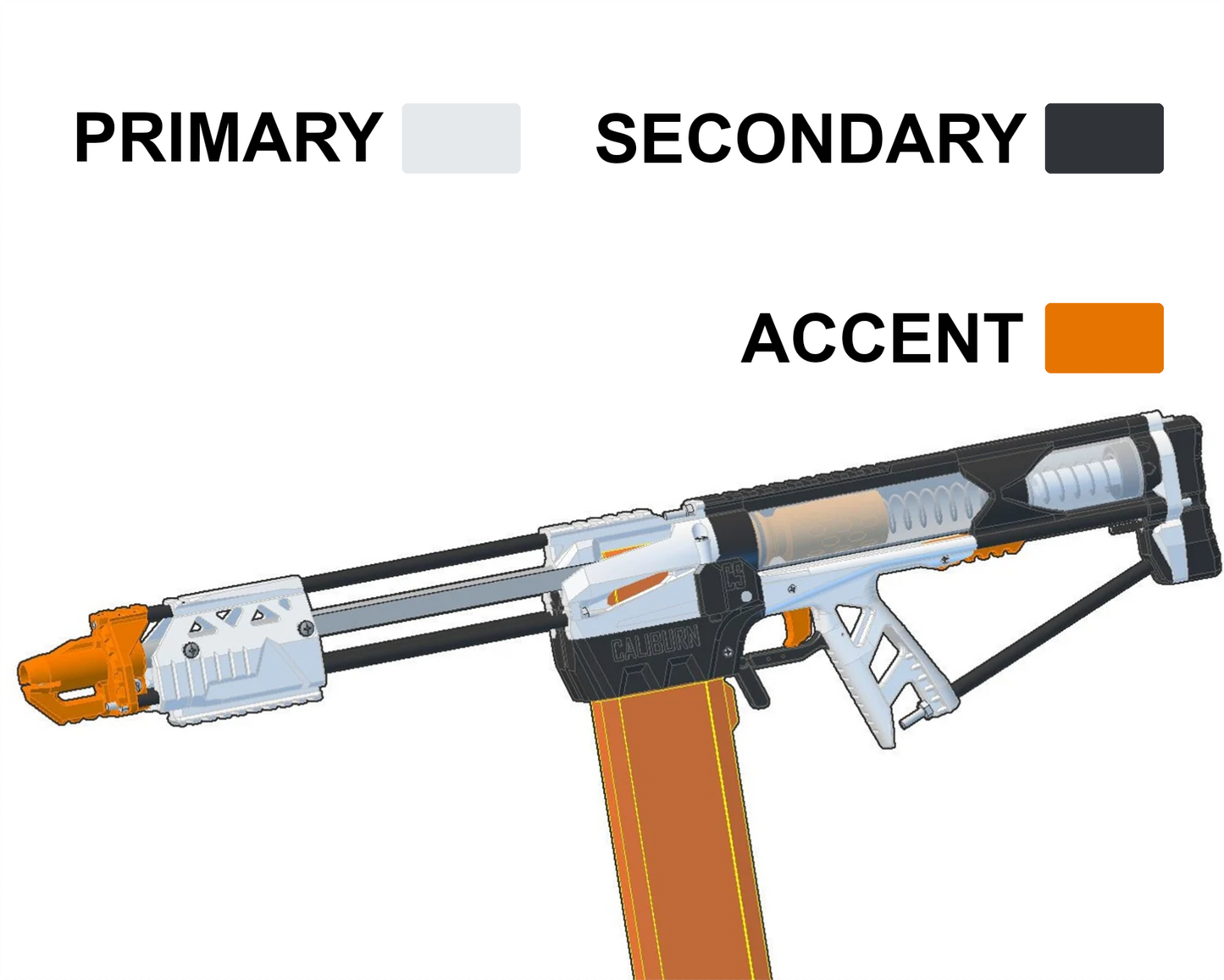 Elite Caliburn 3 - 3D Parts + Hardware