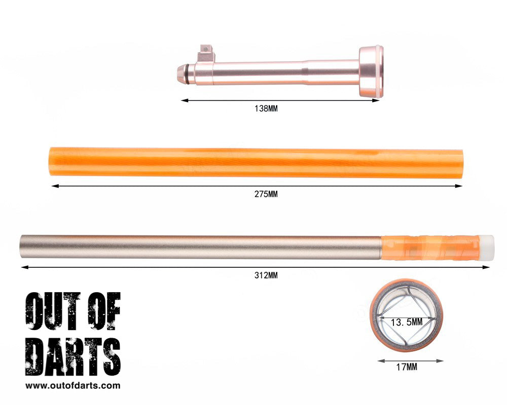 Worker Short Dart Tube Kit for Longshot CS-12