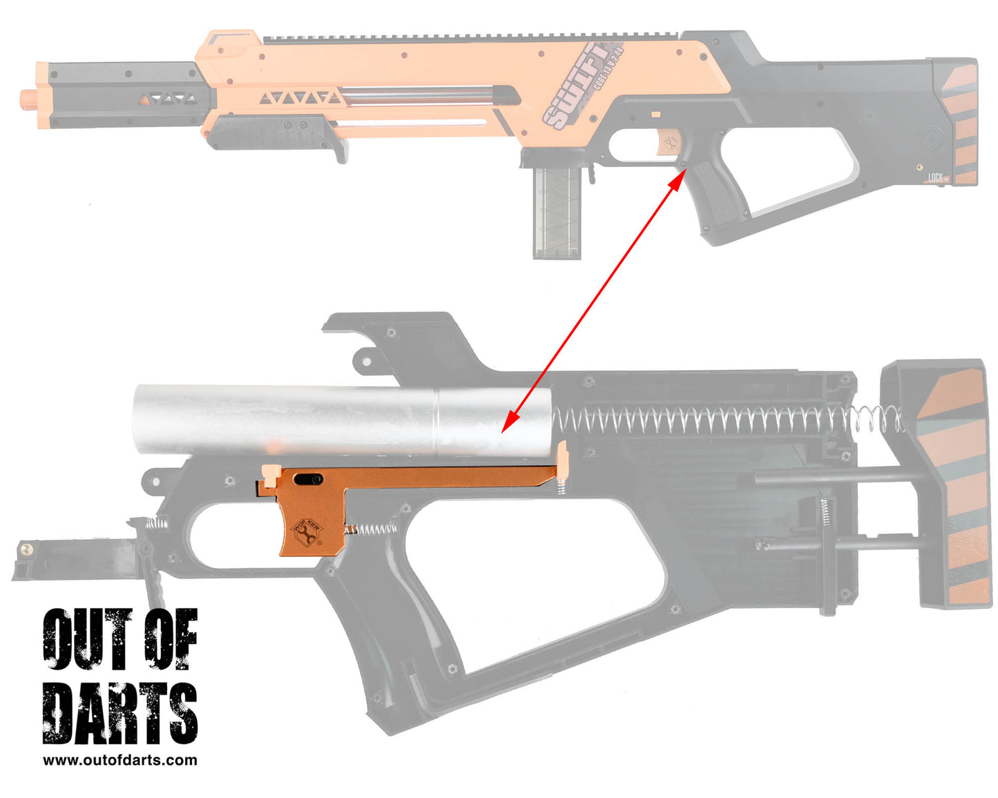 Worker Alloy Release Trigger Kit (Swift) CLOSEOUT