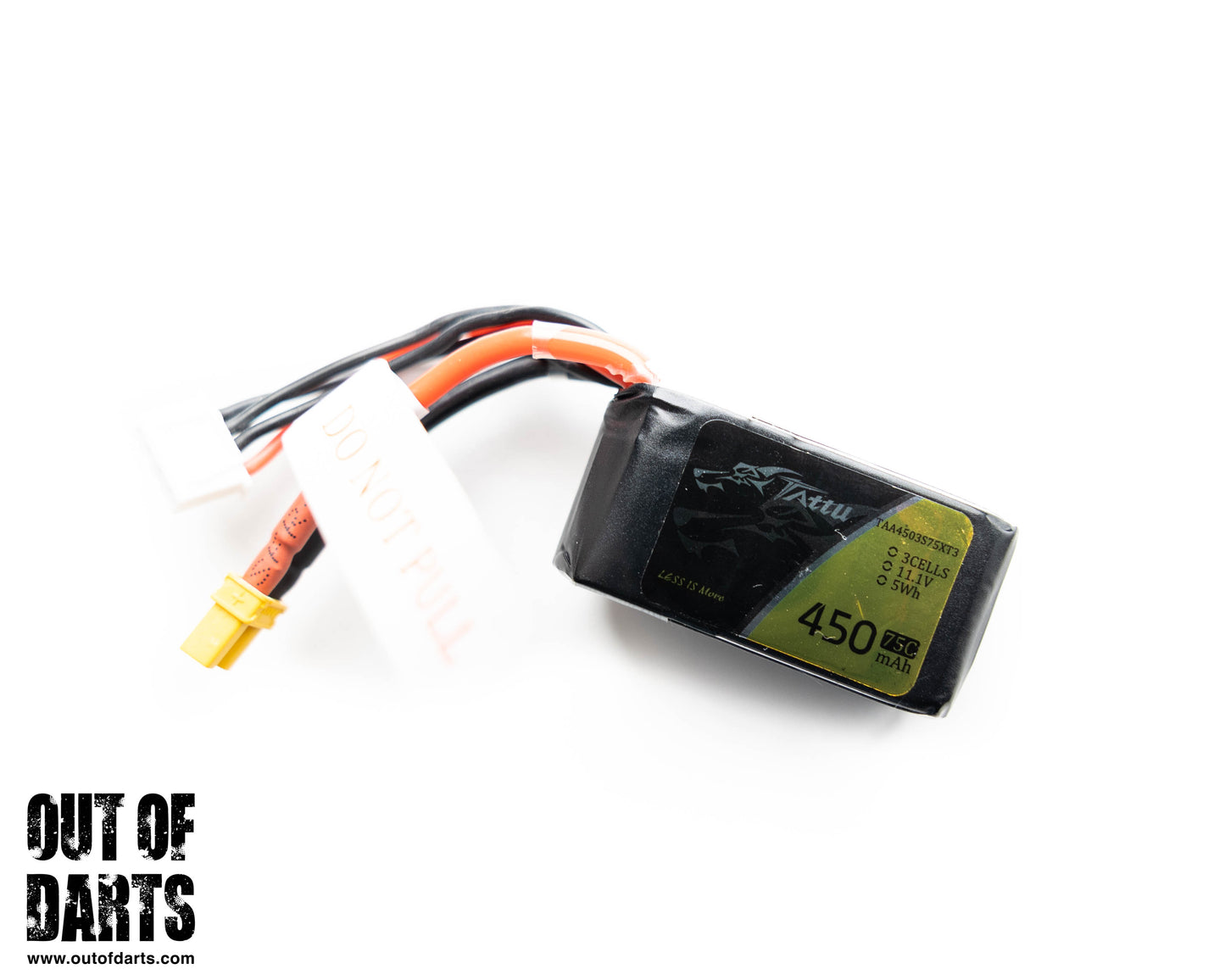 Tattu Micro 450mAh 75C 3S LiPo Pack (XT-30)