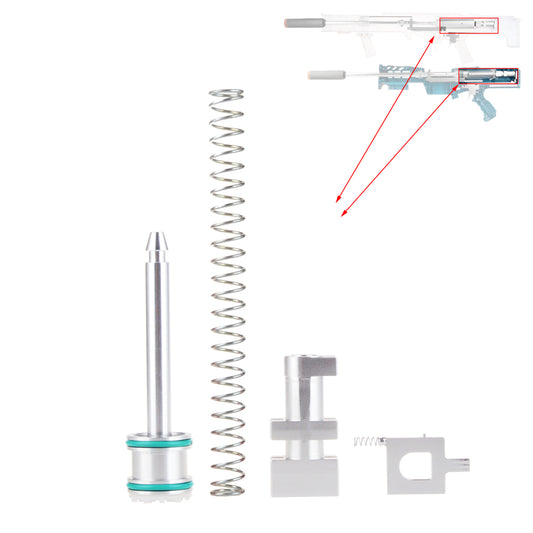 Worker Metal Plunger Rod + Spring Kit for Longshot CLOSEOUT