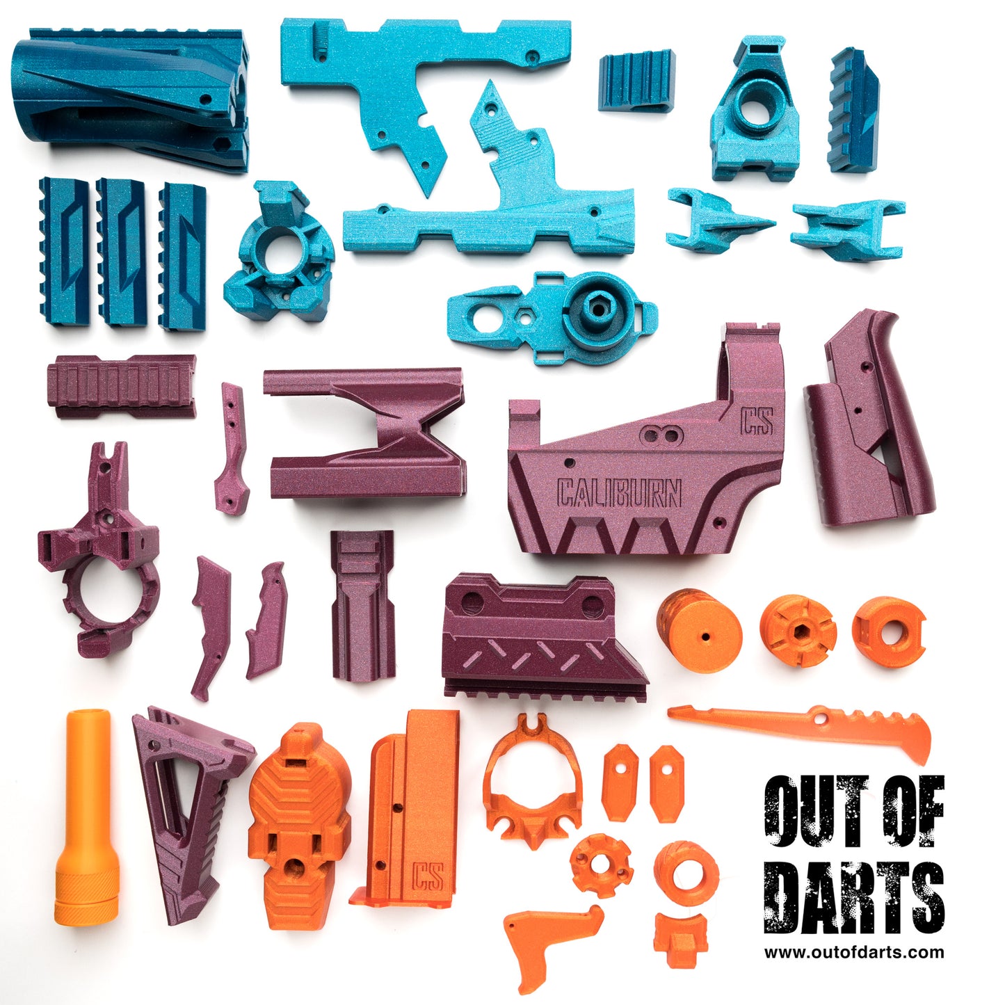 Caliburn 4 - 3D Parts + Hardware Kit