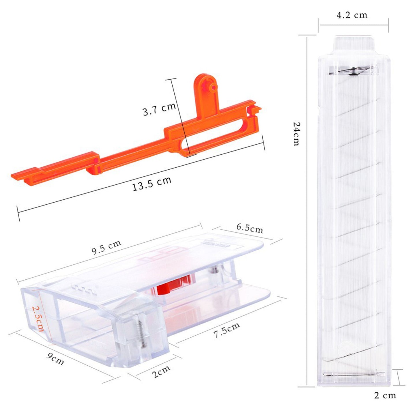 Worker Stryfe Short Dart Adapter Kit (For Flywheelers, No Mag Release)