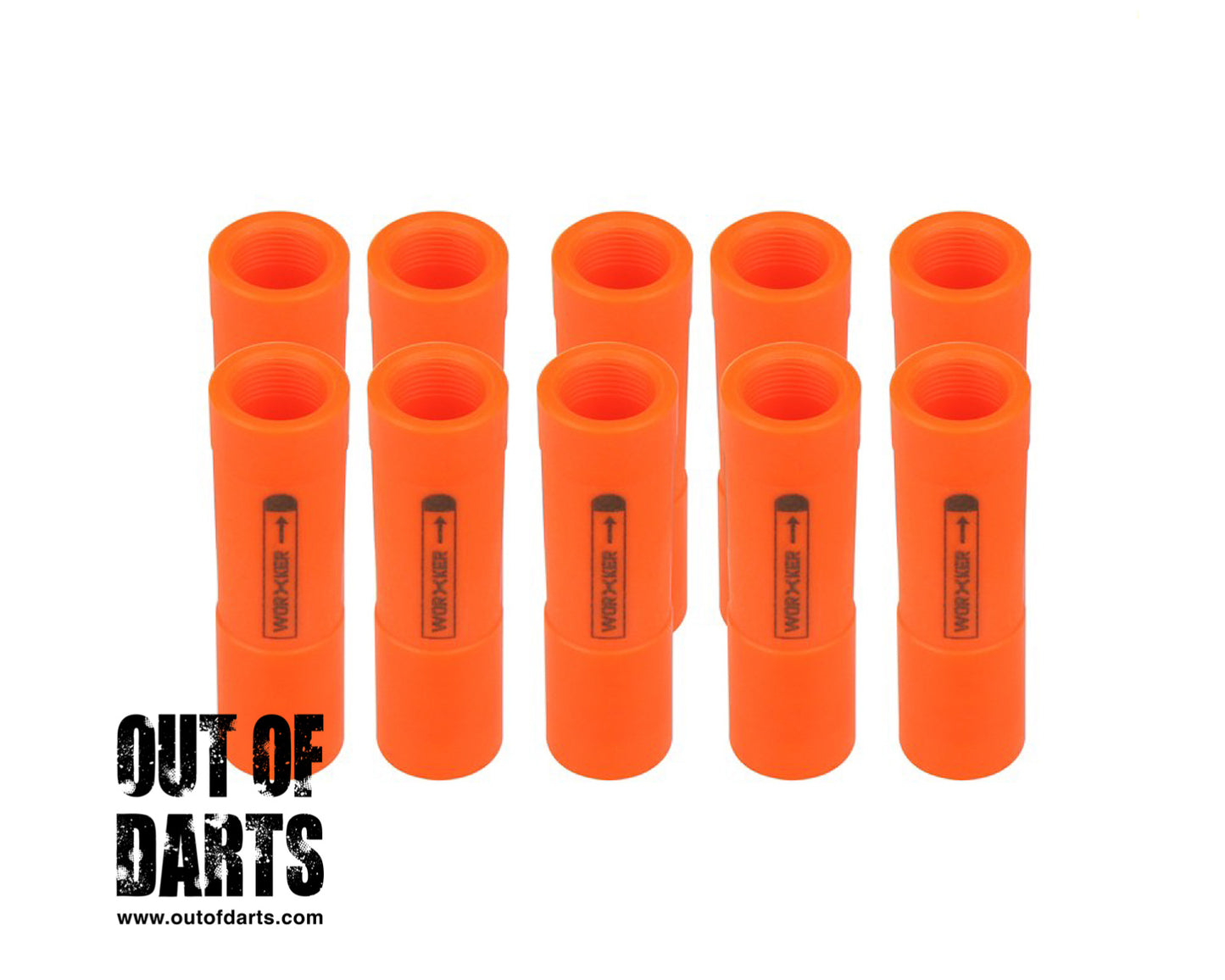 Worker 10 Piece Mega Elite Dart Adapter CLOSEOUT