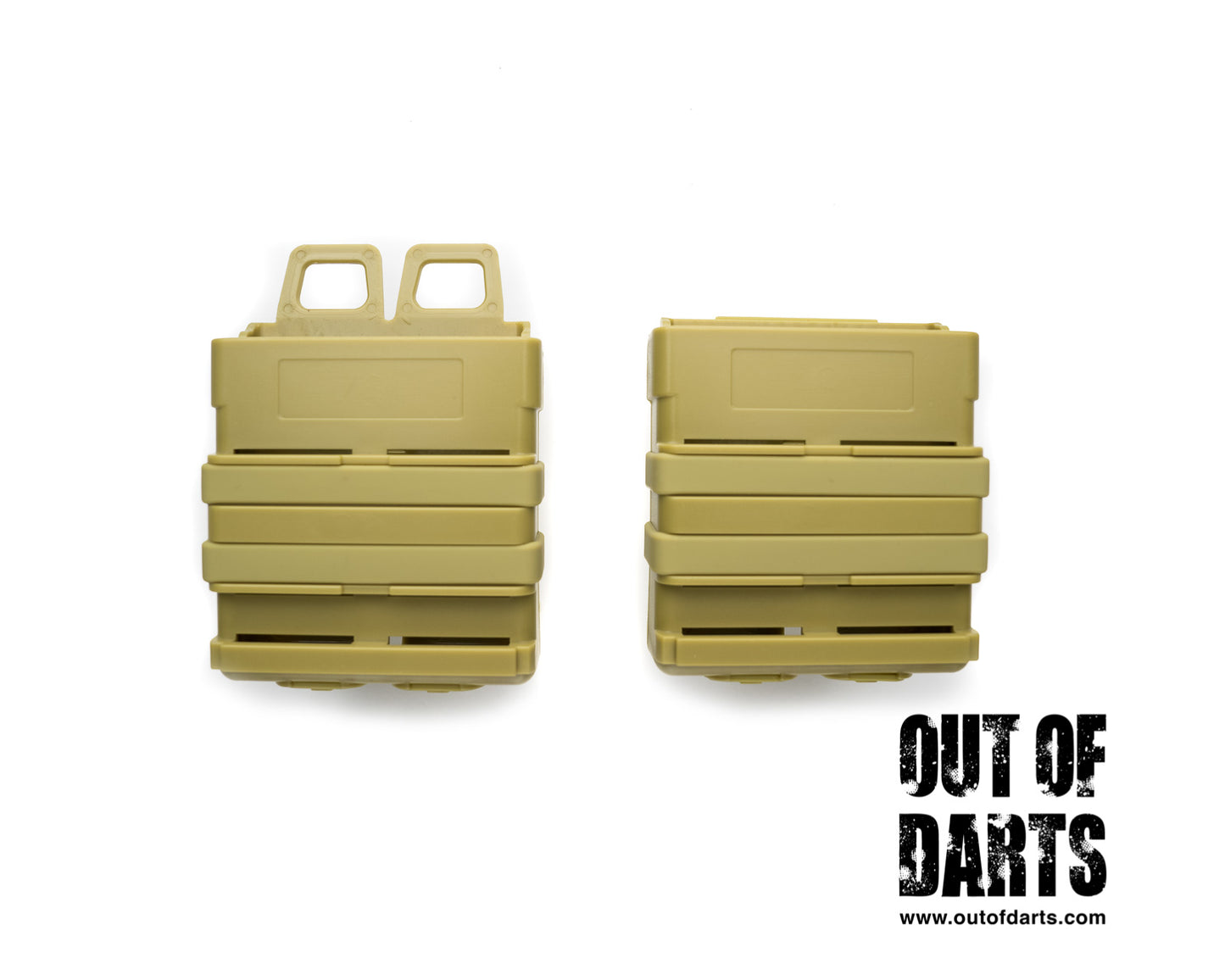 Nerf mod FastMag Double Stacks (Magazine holders - holds 2x mags) - Out of Darts